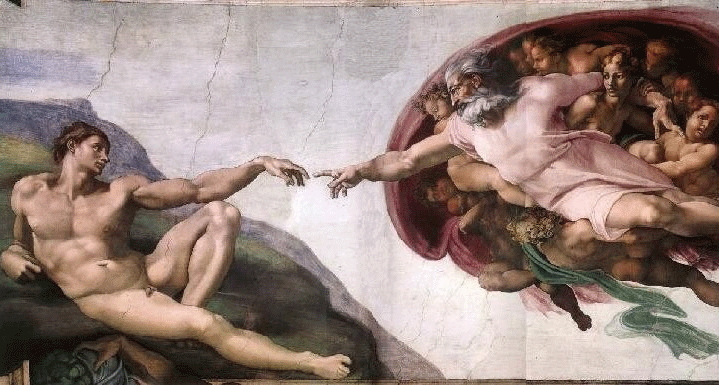 Sistine Chapel - the touch of life