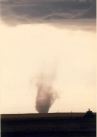 picture of tornado with no funnel