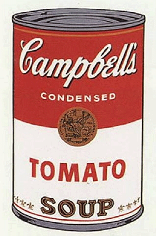 soup can painting image